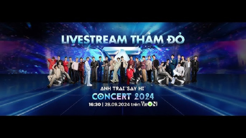 Đặc điểm chương trình Concert Anh trai say hi